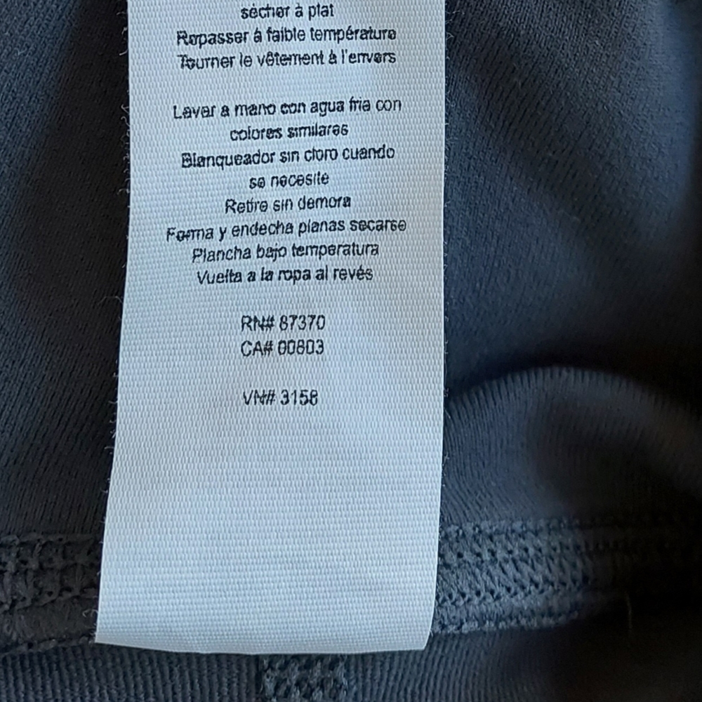 ALO Yoga NEW Anthracite Gray Moto Legging Small - Picture 8 of 8